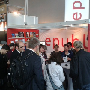 Unser Stand ist gut besucht! Unser Stand ist gut besucht!