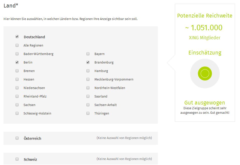Geburtstag Xing Anzeigen