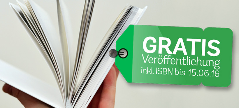 Kostenlos in den Buchhandel - epubli startet gratis Veröffentlichung inklusive ISBN