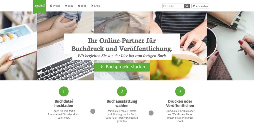 epubli setzt auf Flexibilität - im neuen Look und mit klarem Fokus
