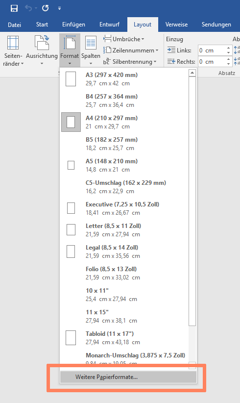 Formatierungshilfe Fur Word 16 Hilfe Service Faq