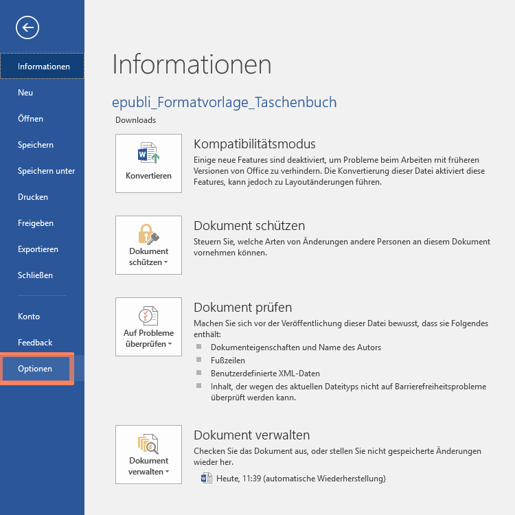 Formatierungshilfe Fur Word 16 Hilfe Service Faq