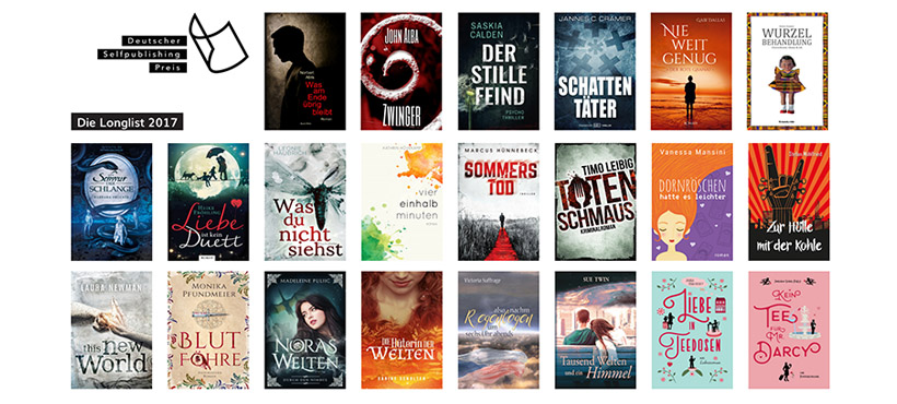 Der Deutsche Selfpublishing-Preis – die Longlist steht fest